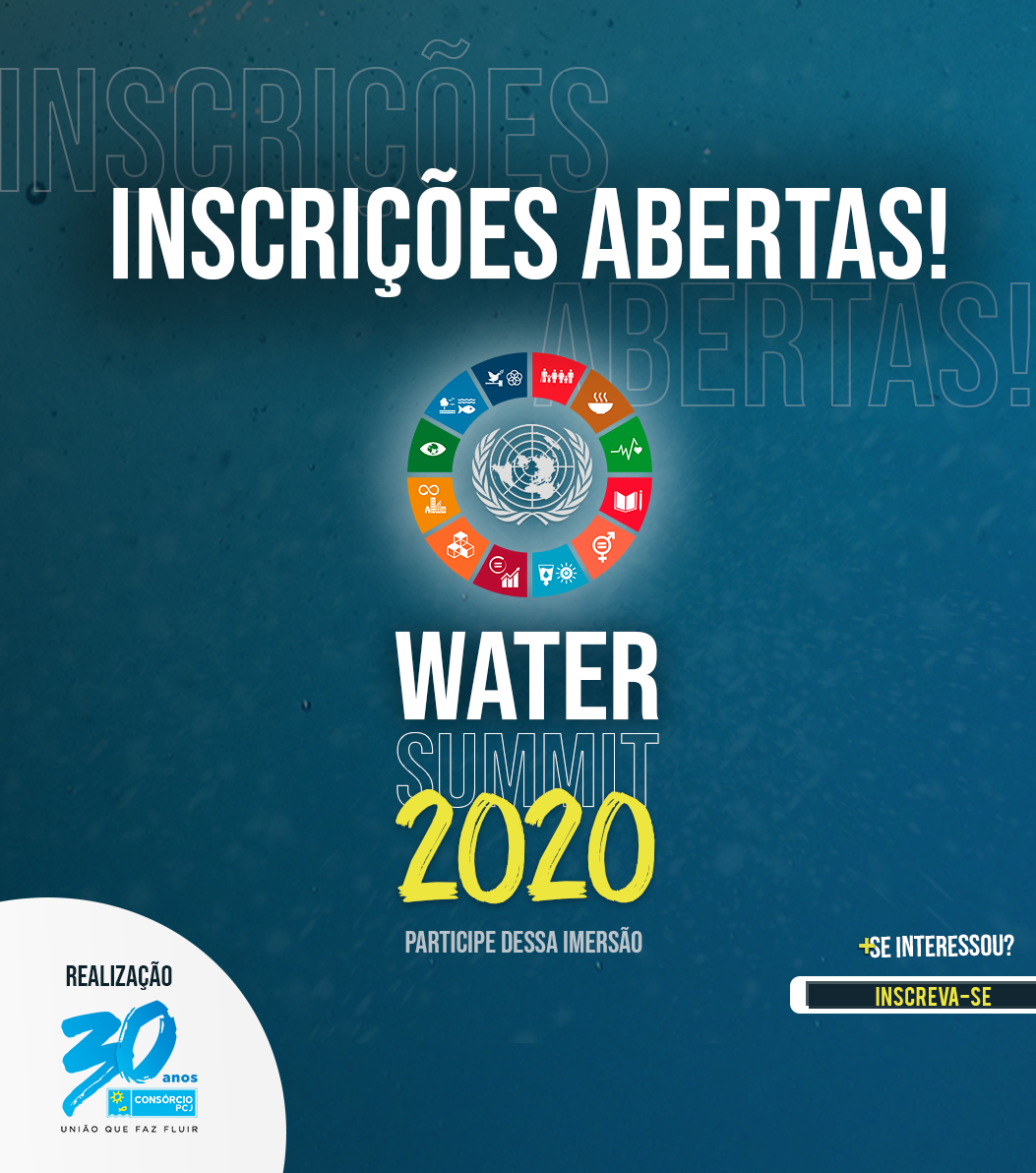 Water Summit 2020 – Reunião de Cúpula sobre a Água