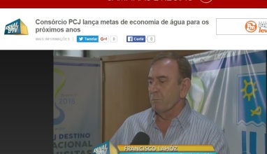 22 metas para Sustentabilidade Hídrica Futura é tema de reportagem no Jornal da EPTV 1ª Edição