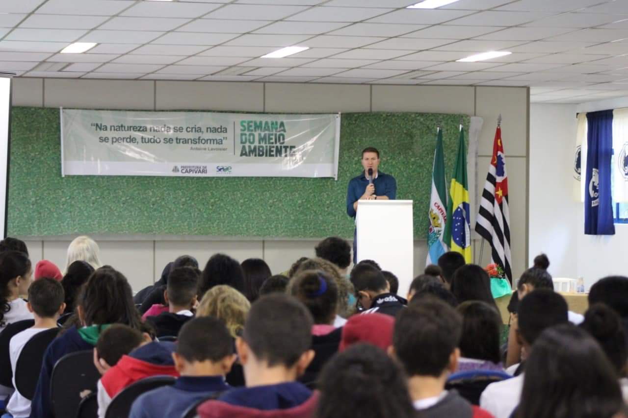 Semana do Meio Ambiente de Capivari contou com palestra do Consórcio PCJ