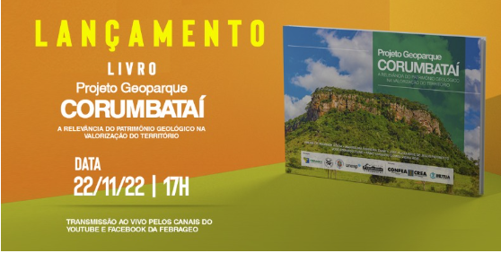 UNESP e FEBRAGEO lança livro sobre o Projeto do Geoparque do Corumbataí
