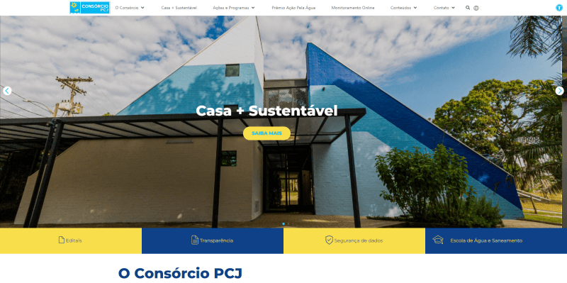 Consórcio PCJ renova site e apresenta novos produtos digitais