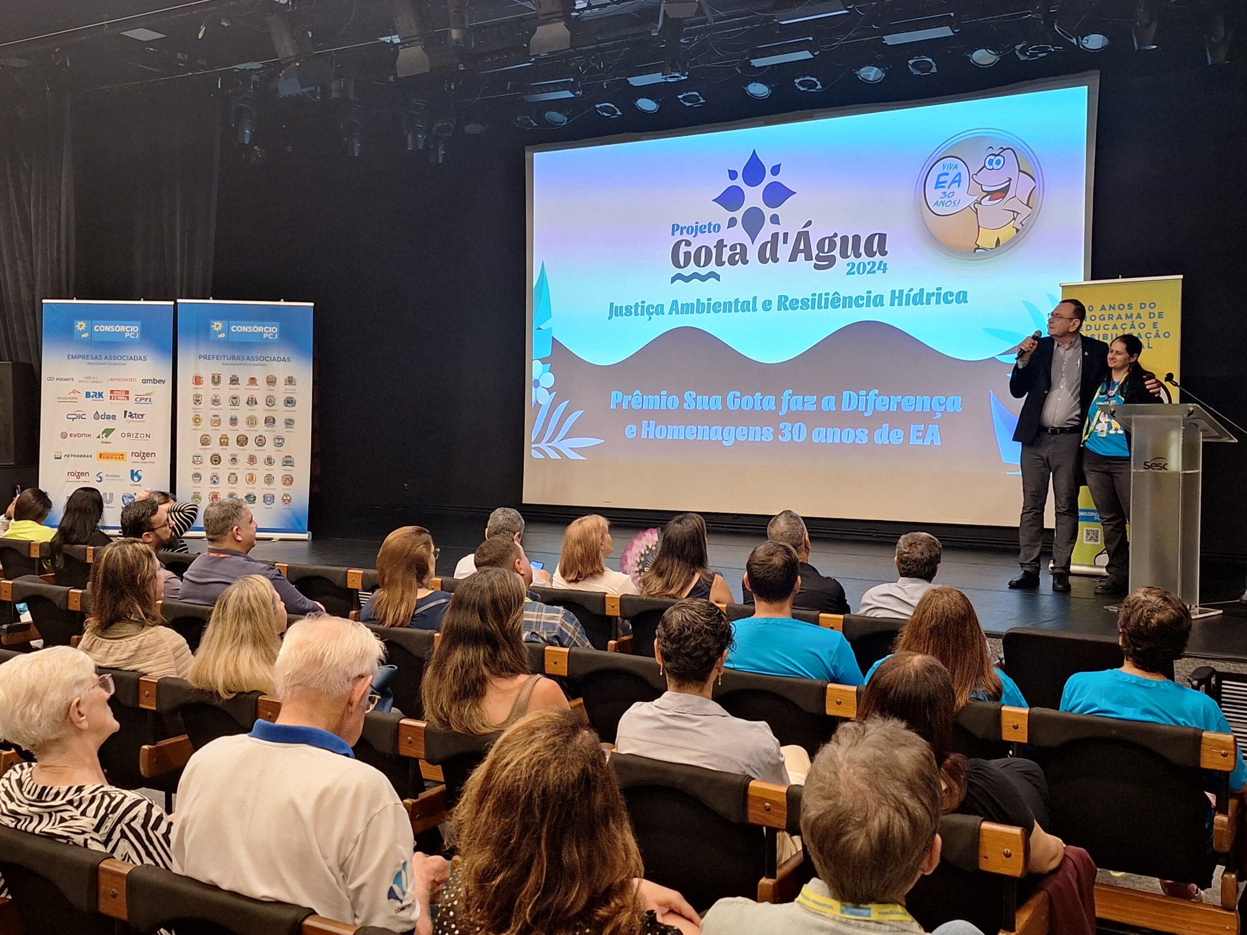 Projeto Gota d’Água faz entrega do Prêmio “Sua Gota Faz a Diferença 2024”