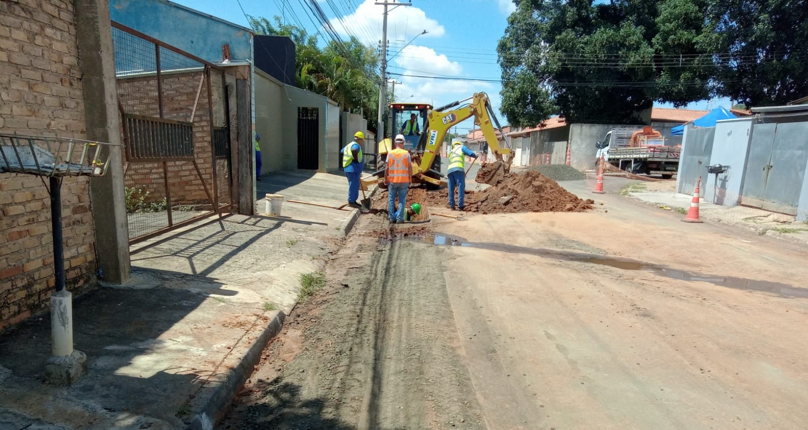 BRK avança nas obras da Bacia Tijuco Preto, em Sumaré