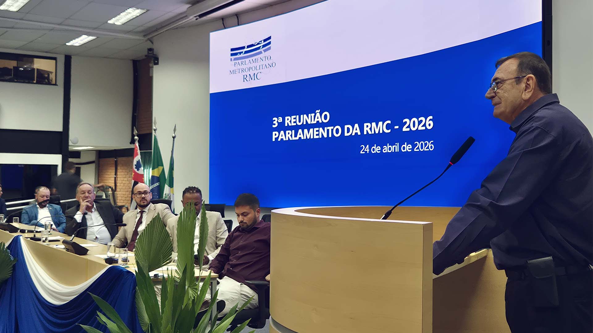 Parlamento da RMC debate segurança hídrica e desafios do abastecimento na região