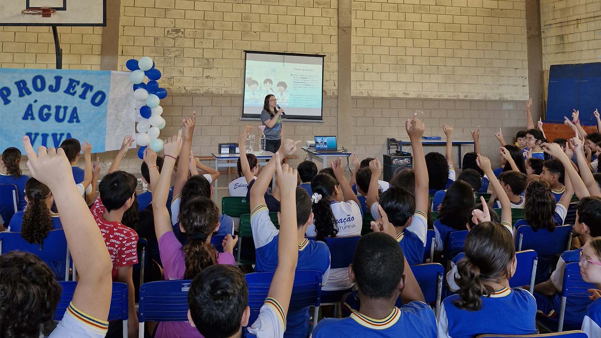 Projeto Água Viva é inaugurado na rede de ensino municipal de Itupeva