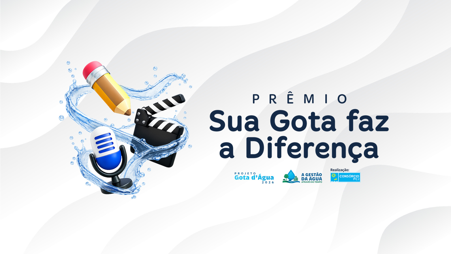 Inscrições para participar do Prêmio “Sua Gota Faz a Diferença” estão abertas