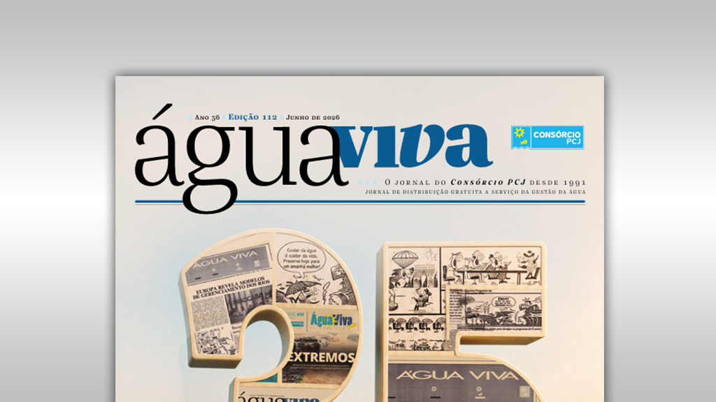 Edição especial do Água Viva comemora 35 anos de circulação do informativo
