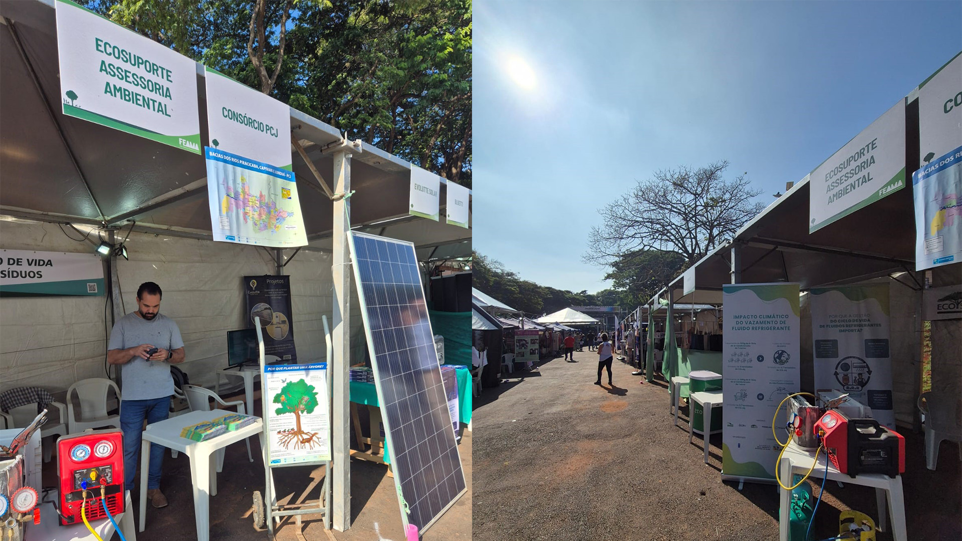 Consórcio PCJ participa da abertura da Semana do Meio Ambiente durante a 5ª FEAMA, em Americana