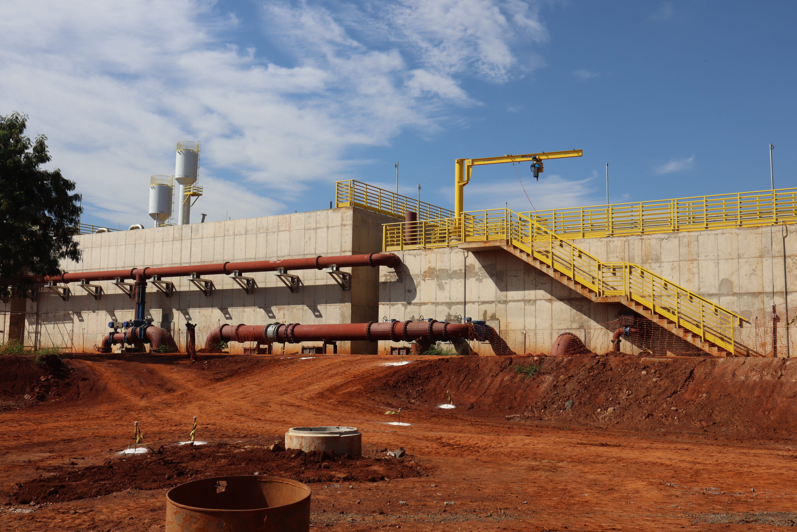 Grupo de Revitalização do Ribeirão Quilombo realiza visita técnica às obras da ETE Tijuco Preto, em Sumaré