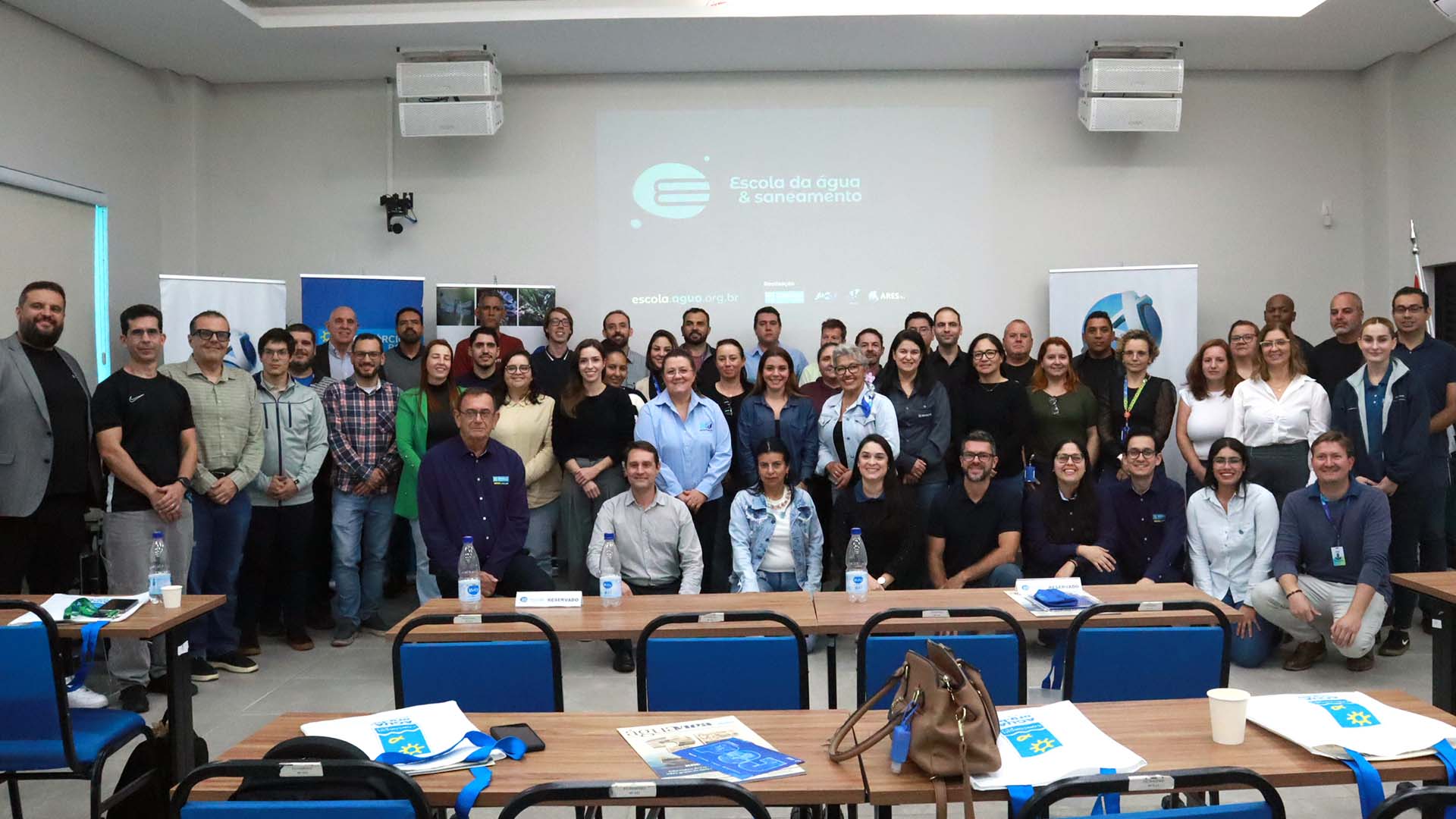 Escola da Água e Saneamento realiza aula inaugural e inicia nova fase com trilhas formativas