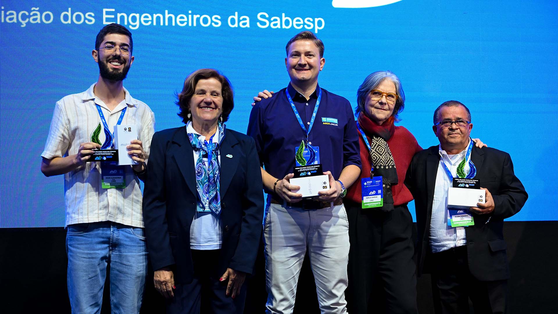 Consórcio PCJ vence prêmio de melhor trabalho técnico no 37º Congresso AESabesp/FENASAN